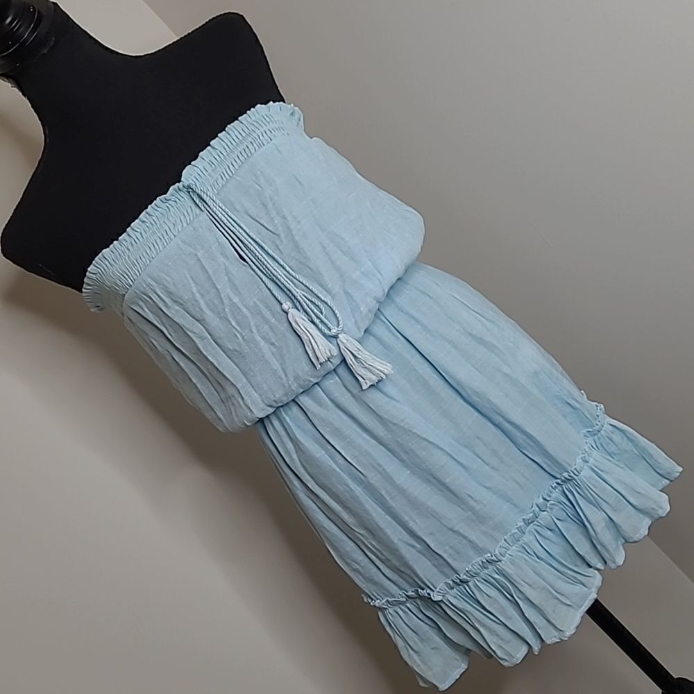 Sugar & cream sz S strapless mini dress